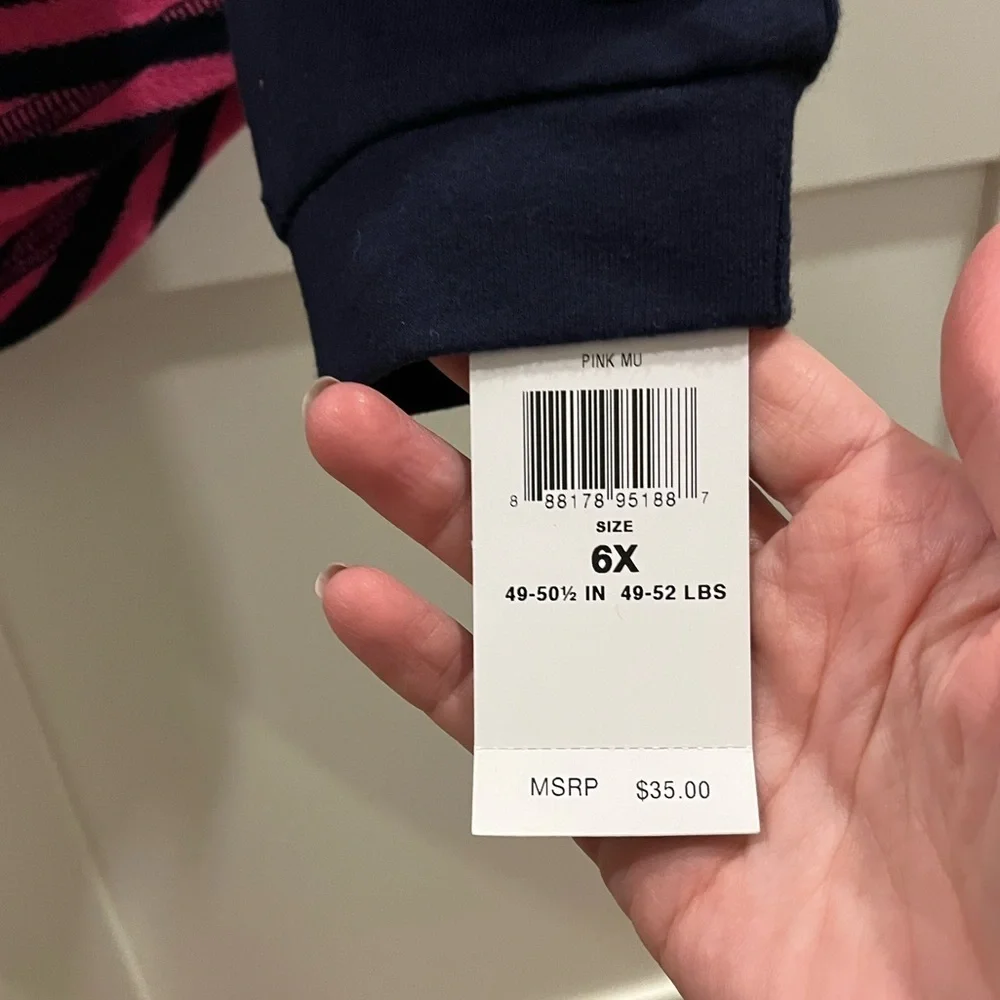 Ralph Lauren long sleeve t, size 6x, NWT
